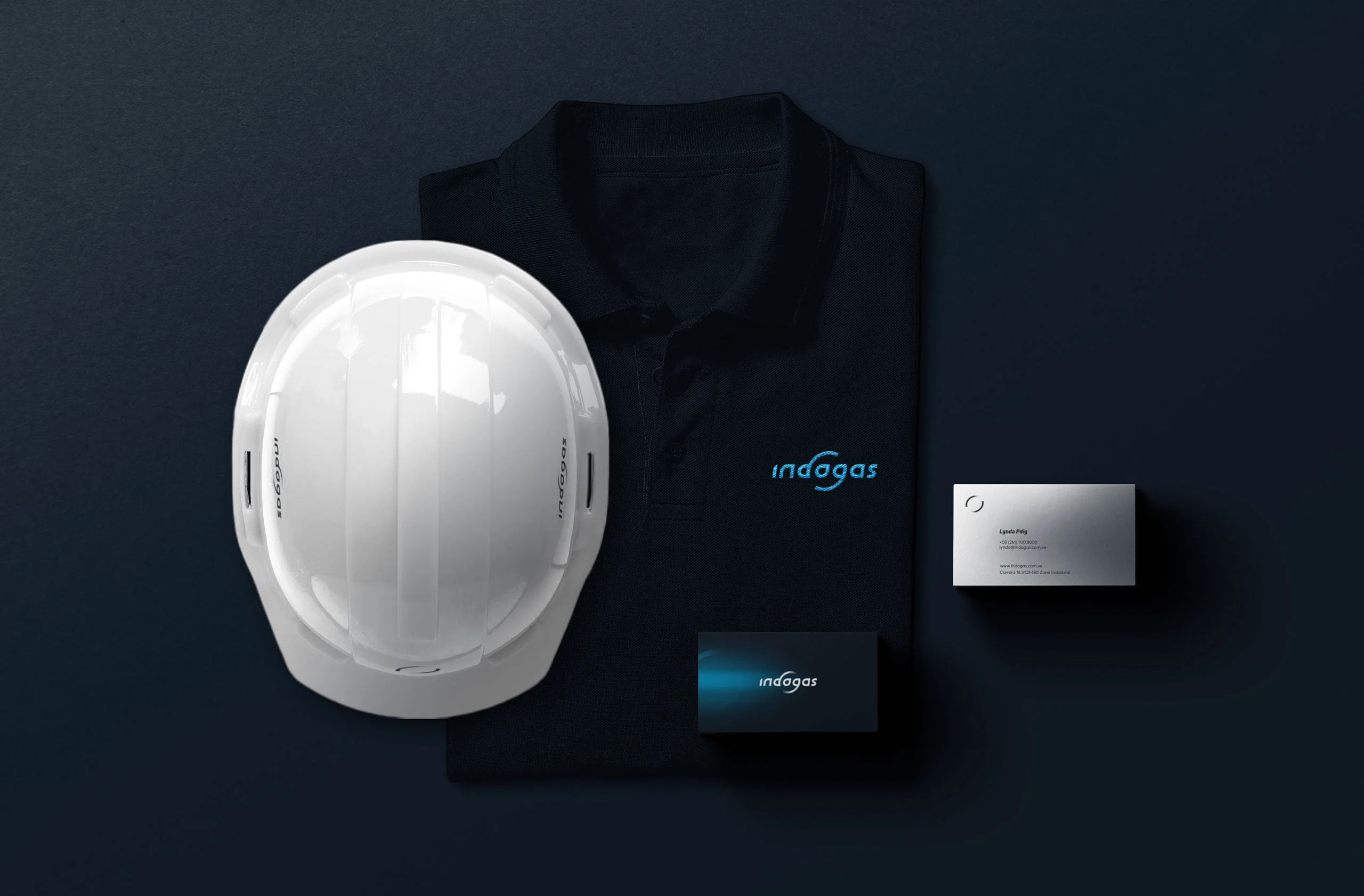 Indogas shirt with Helmet