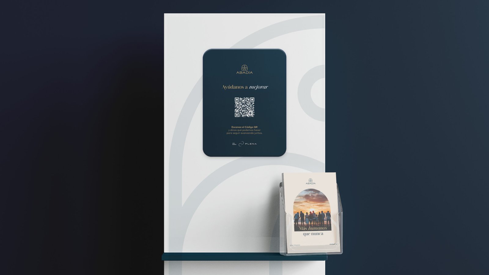Abadia señalética para encuesta