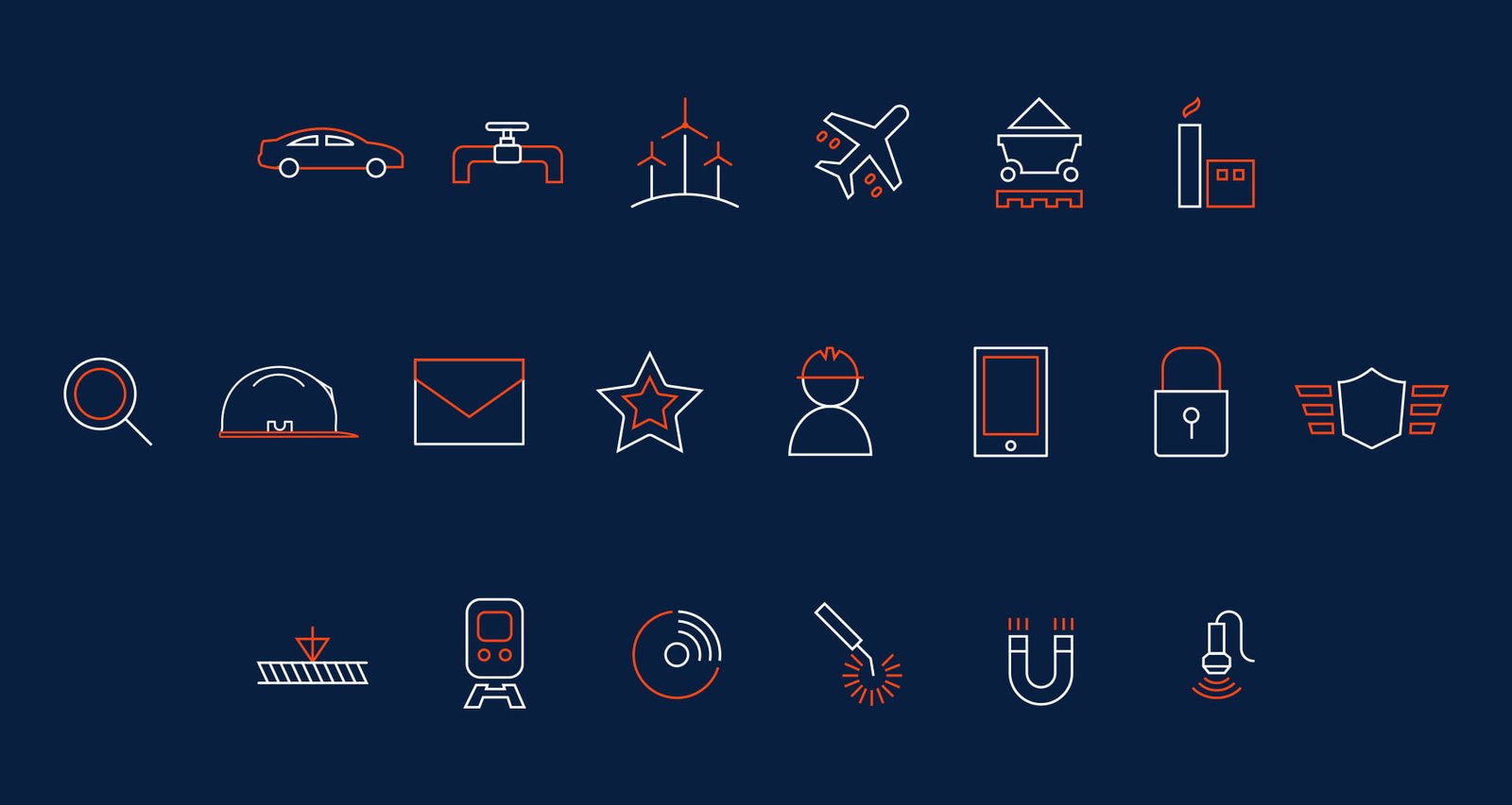 Estilo iconográfico de la nueva identidad visual de NOMO