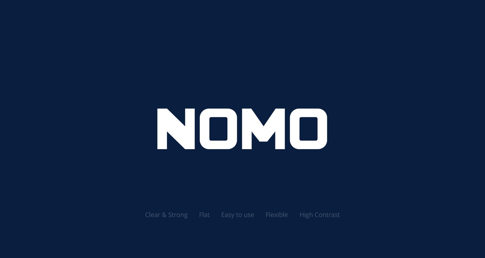 Nuevo logotipo de NOMO