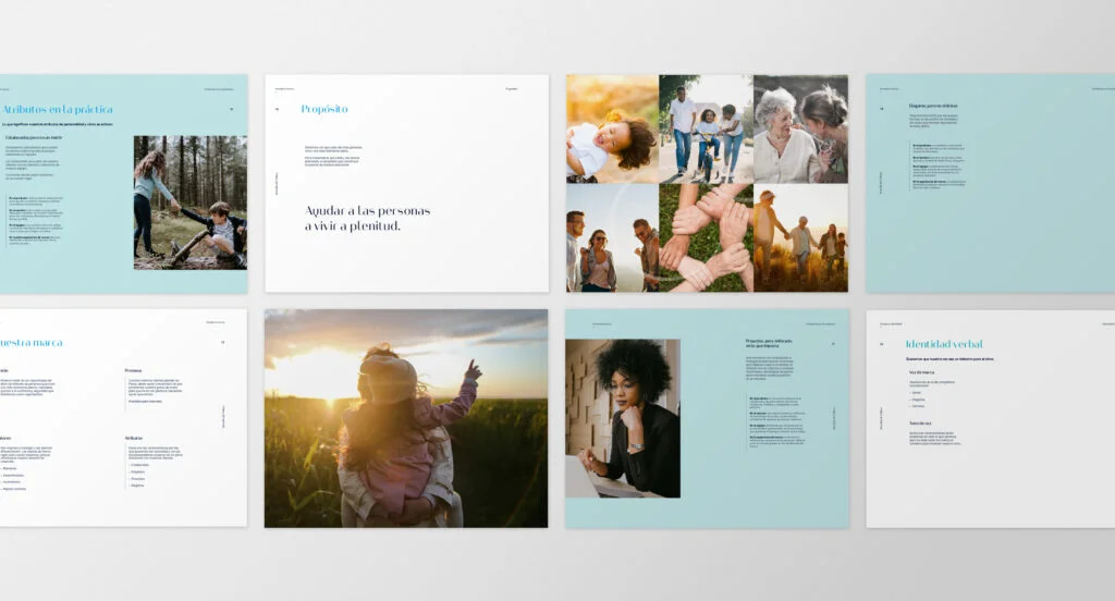 Extractos de presentación de marca Plena