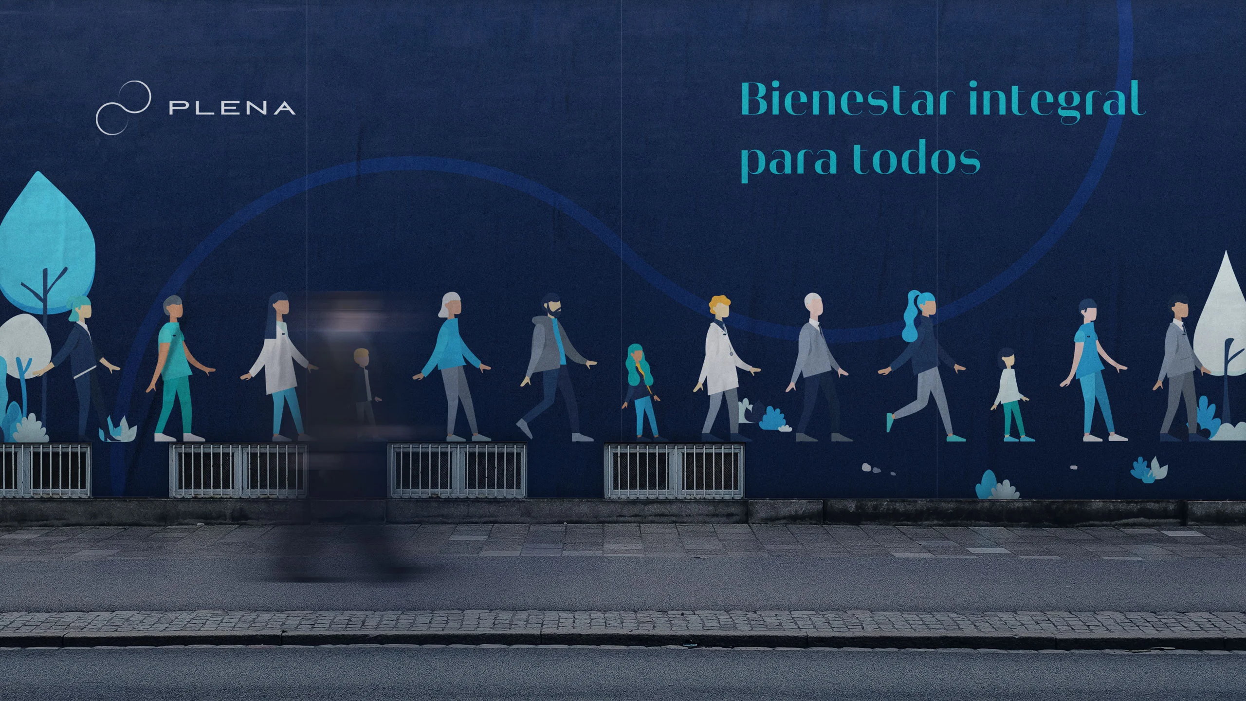 Estilo ilustrativo para Plena