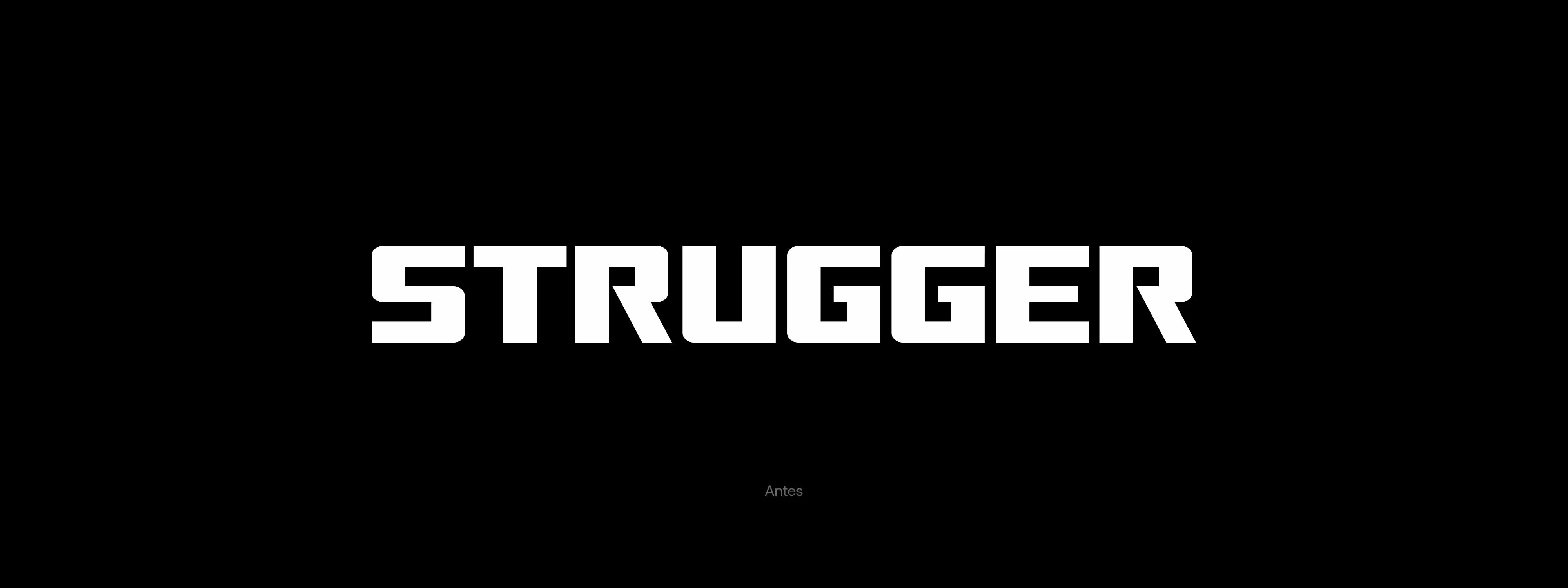 strugger logo antes
