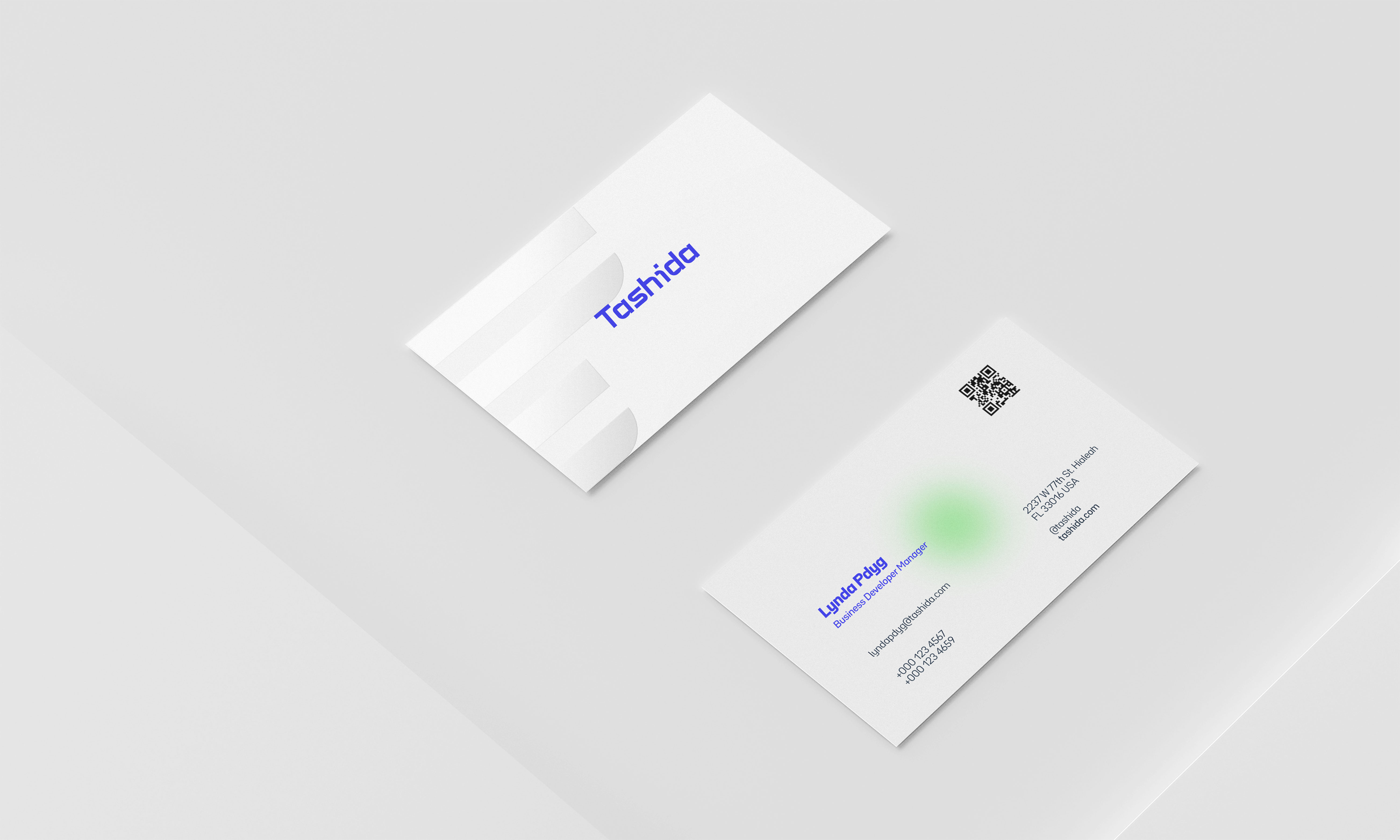 Tashida Business Cards