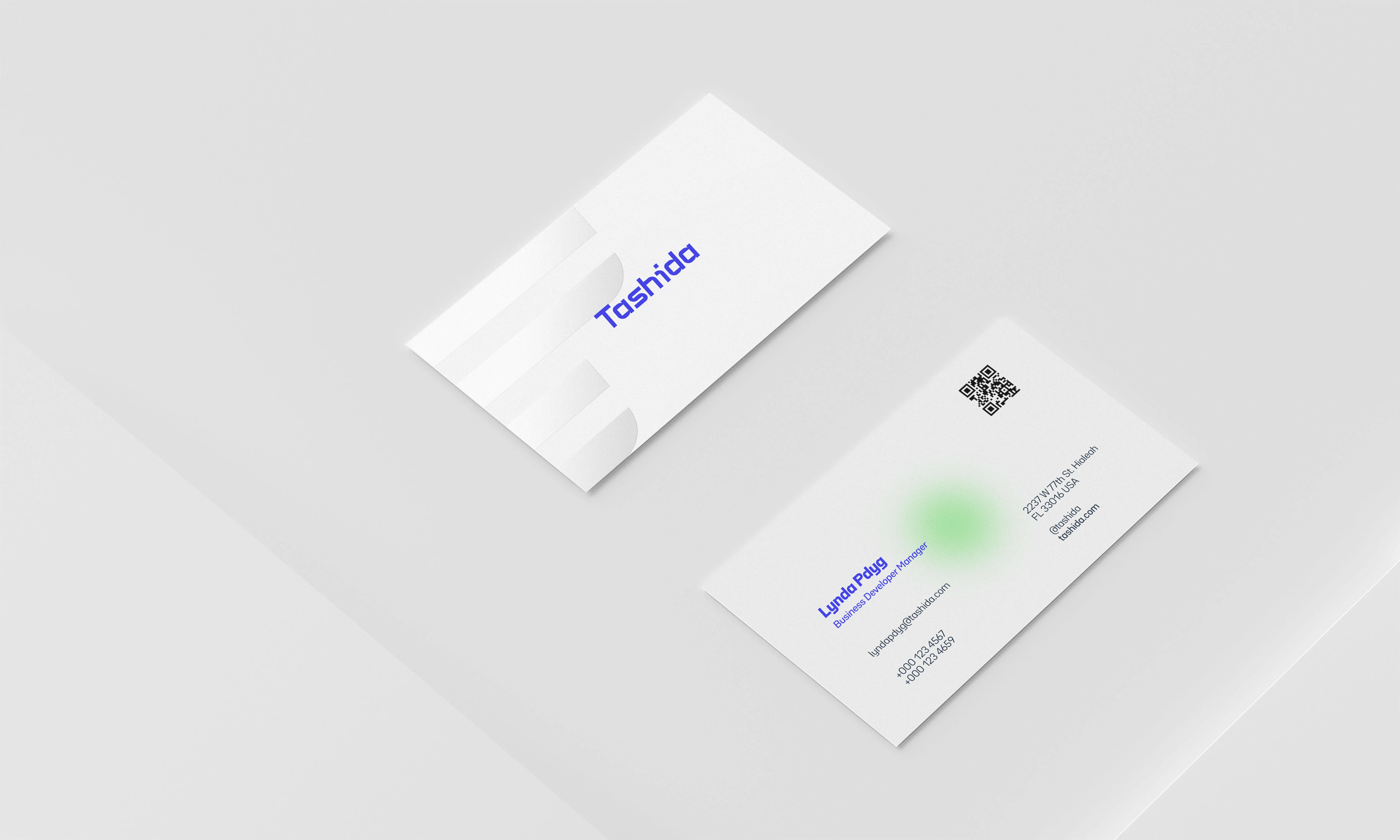 Tashida Business Cards
