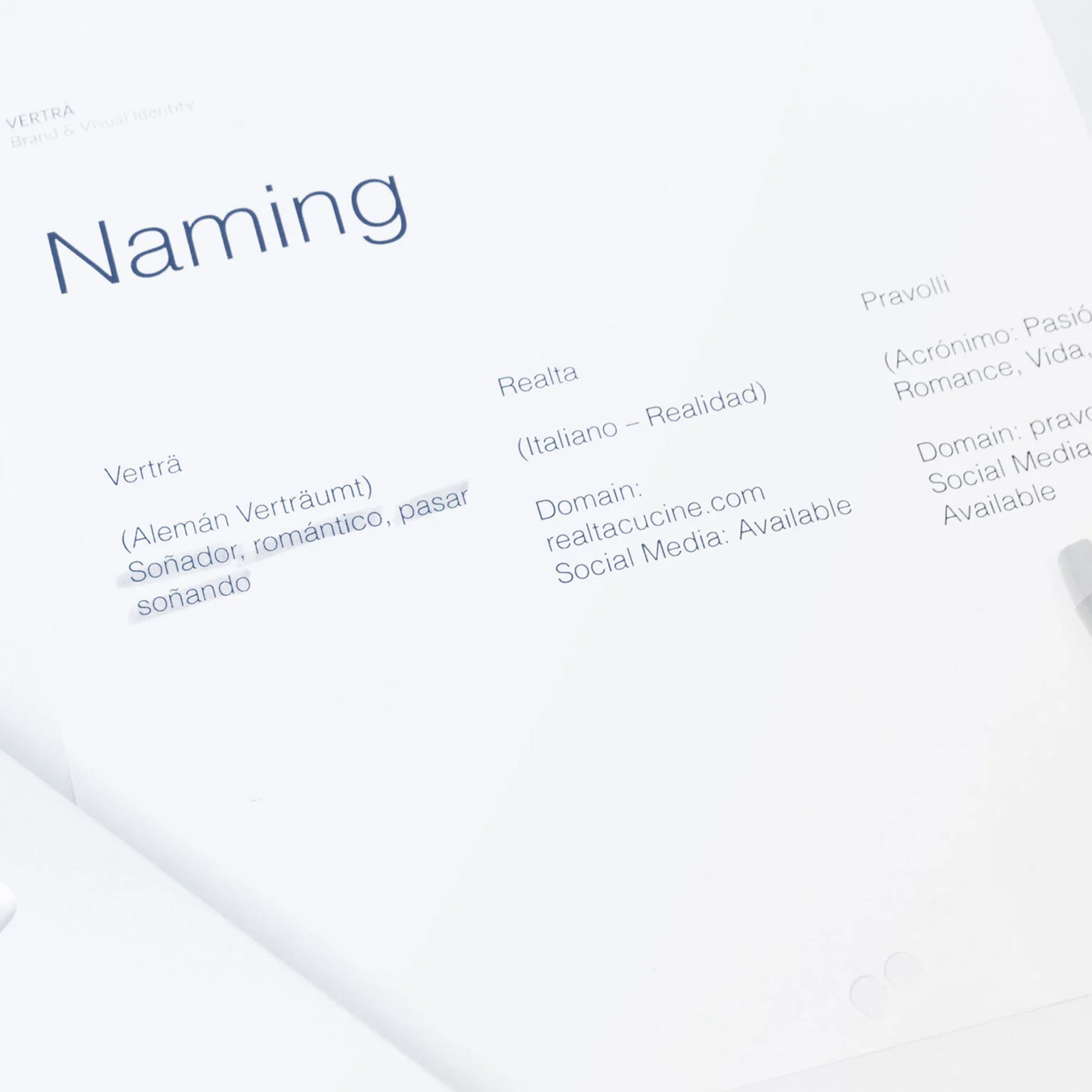 umbel identidad verbal
